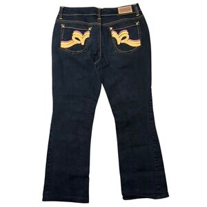 Rocawear Womens  Boot Cut  Jeans Embroidered Pockets Size 11‎ Hong Kong